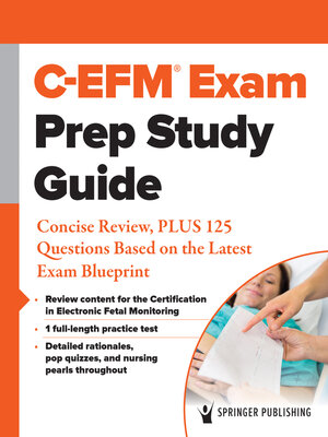 cover image of C-EFM&#174; Exam Prep Study Guide